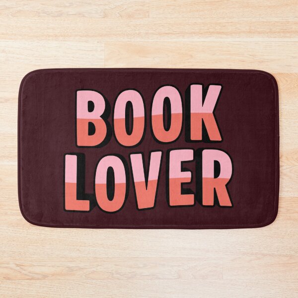 Item preview, Book Lover - pink peach designed and sold by Neadoodles.