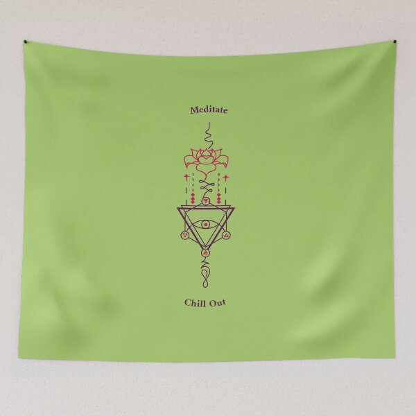 Item preview, Meditate chill out designed and sold by "Vibe & Style Merch".