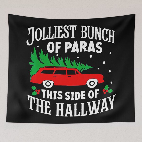 Item preview, Jolliest Bunch Of Paras This Side Of The Hallway Xmas  designed and sold by JEFDodsonArt.