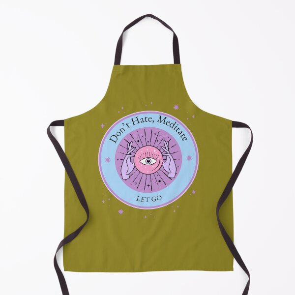 Item preview, Don’t Hate, Meditate let go designed and sold by "Vibe & Style Merch".