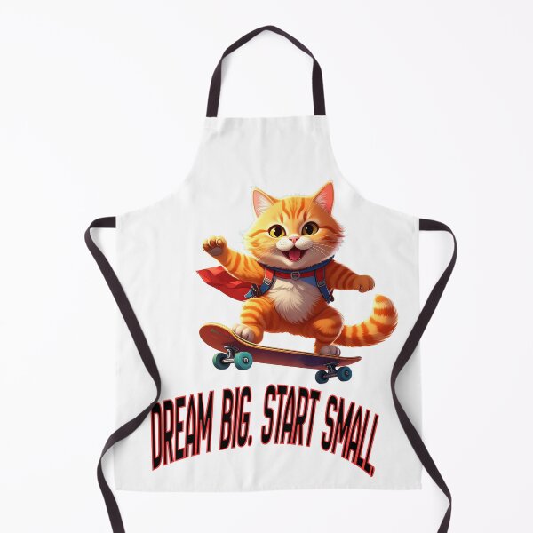 Item preview, Dream Big Start Small - Skater Cat T-shirt|Art designed and sold by Alicjareign.