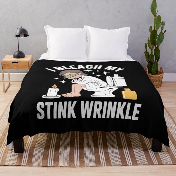 Item preview, Womens I Bleach My Stink Wrinkle Adults Gag Humor  designed and sold by PowAcademy.