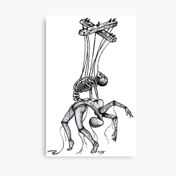 人物画 絵画 「Imprisoned Marionette」 人物画 絵画