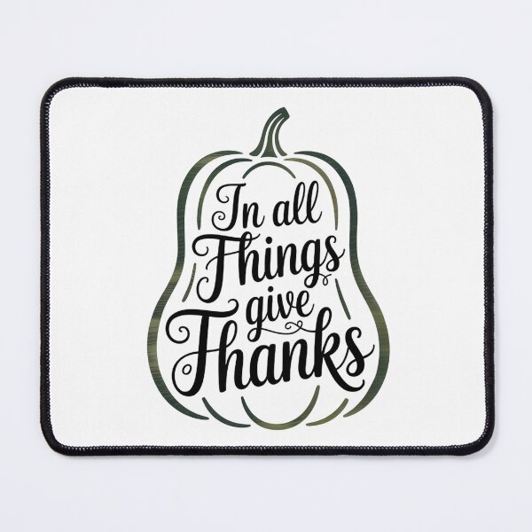 Item preview, In All Things Give thanks designed and sold by HBK ACCESSORIES.