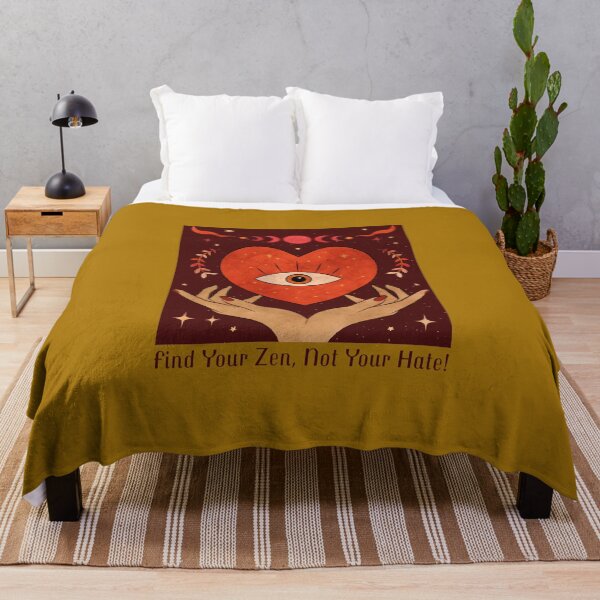 Item preview, Find Your Zen, Not Your Hate. designed and sold by "Vibe & Style Merch".