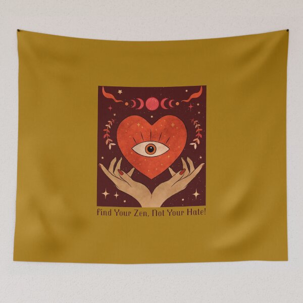 Item preview, Find Your Zen, Not Your Hate. designed and sold by "Vibe & Style Merch".
