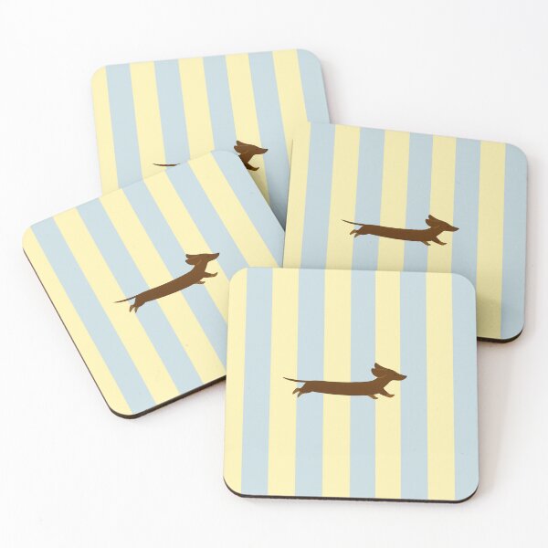 Item preview, Dachshund Striped Phone Case – Cute Sausage Dog Aesthetic designed and sold by FilipaAndrez.