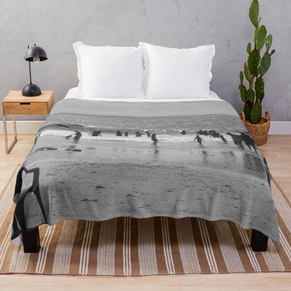 Item preview, A beach on a sunny day, in black and white designed and sold by felipequeiroz.