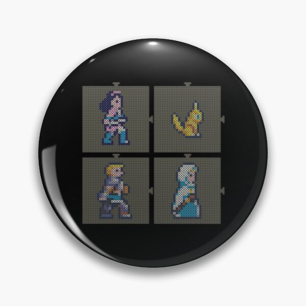 Item preview, Phantasy Star Party Perler Beads designed and sold by Dark Art Mailbox.