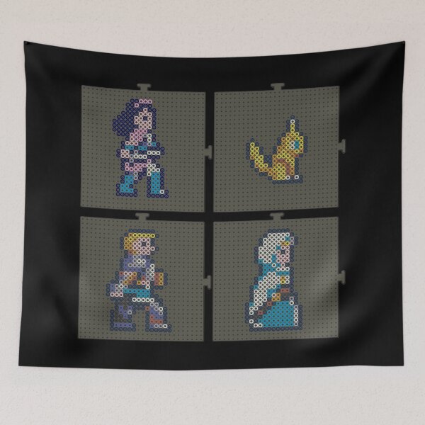 Item preview, Phantasy Star Party Perler Beads designed and sold by Dark Art Mailbox.
