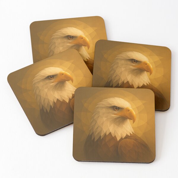 Item preview, Eagle Wall Art— Solar Sky Sentinel designed and sold by GeoWild Designs.