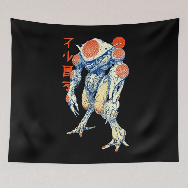 Item preview, Mecha Kaiju – Retro Japanese Sci-Fi Creature designed and sold by VYNROX.