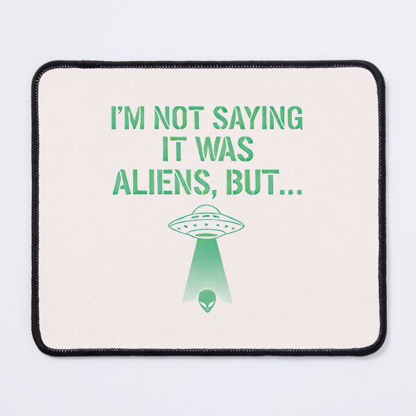 Item preview, Copy of Retro Green UFO Stencil Alien Abduction Art designed and sold by SylwiaPrint.