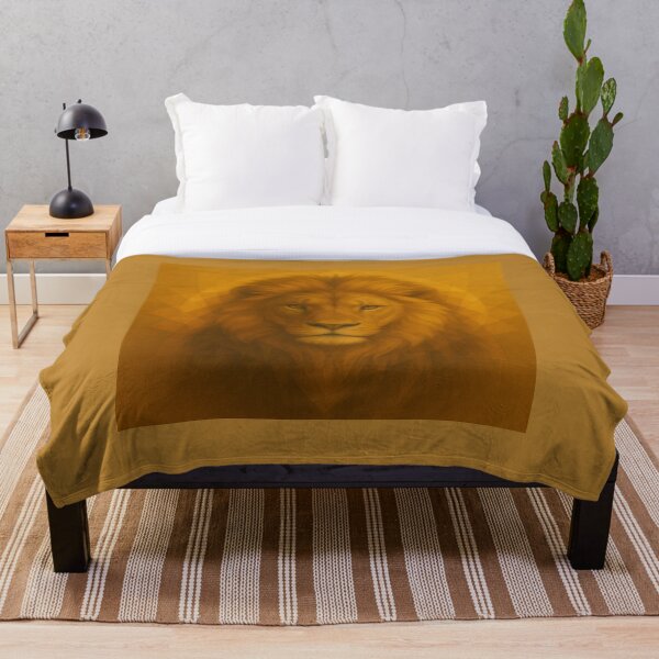 Item preview, Lion Wall Art— Solar Majesty designed and sold by GeoWild Designs.