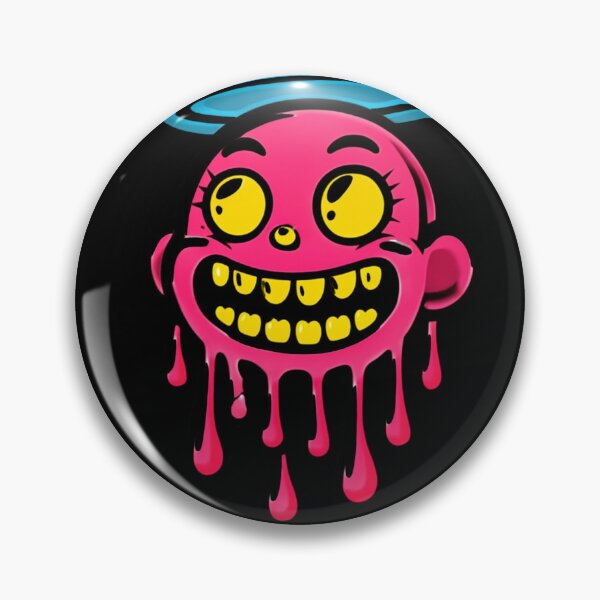 Item preview, ? Dripping Angel Monster: Pink Drip Head Art ? designed and sold by LegendsOfLife37.