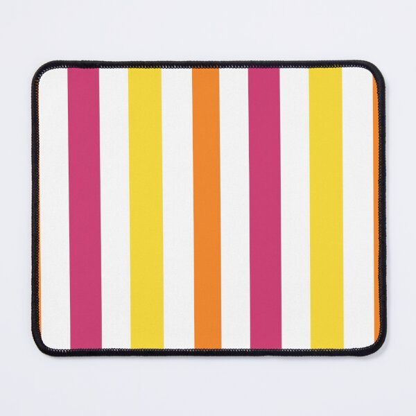 Item preview, Candy Berry Stripes Orange Fuchsia Yellow designed and sold by Licorice Moon.