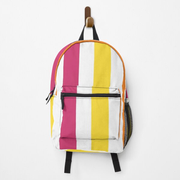 Item preview, Candy Berry Stripes Orange Fuchsia Yellow designed and sold by Licorice Moon.