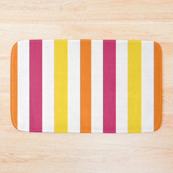 Item preview, Candy Berry Stripes Orange Fuchsia Yellow  designed and sold by Licorice Moon.