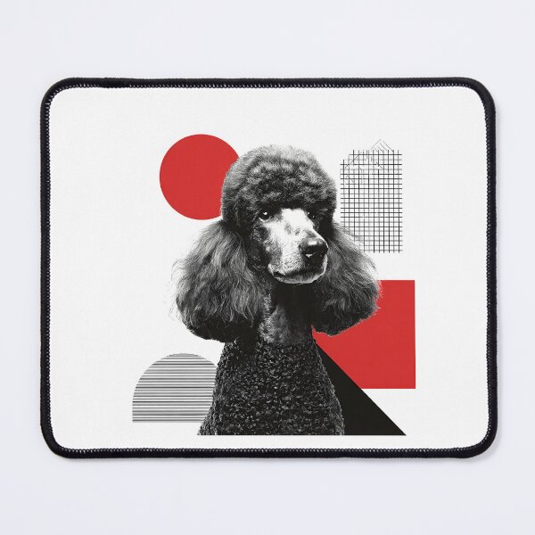 Item preview, Poodle as Bauhaus Style Art – Modern Geometric Pet Poster, Minimal Abstract Animal Decor, Bauhaus Dog Print for Pet & Art Lovers designed and sold by OzzFrequency.