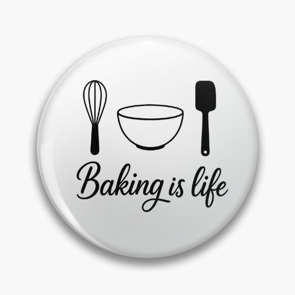 Item preview, Baking Is Life designed and sold by HBK ACCESSORIES.