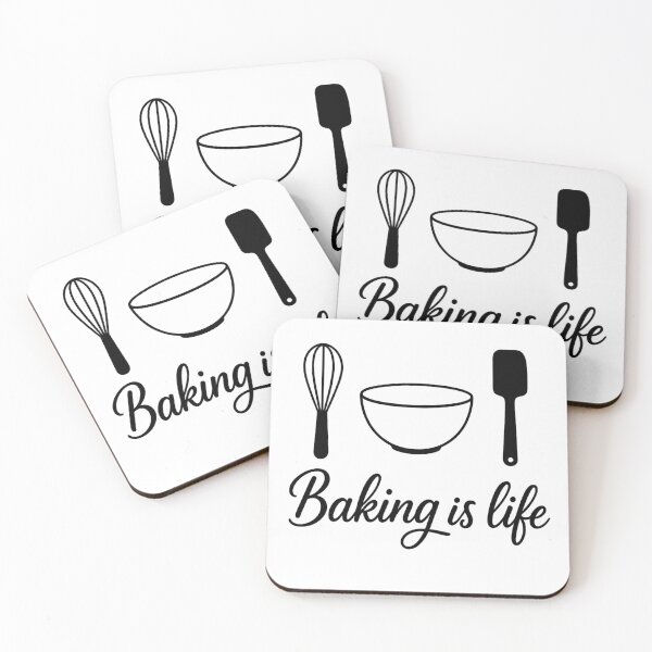 Item preview, Baking Is Life designed and sold by HBK ACCESSORIES.