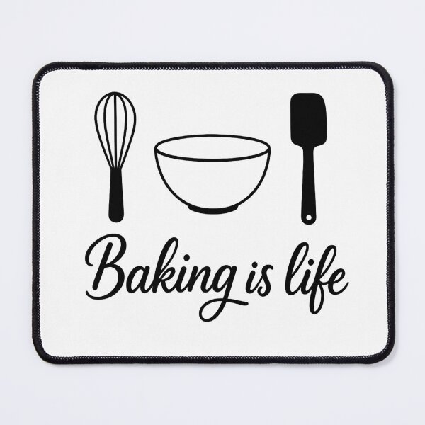 Item preview, Baking Is Life designed and sold by HBK ACCESSORIES.