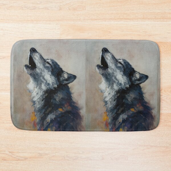 Item preview, Abstract Howling Wolf designed and sold by caracatita75.