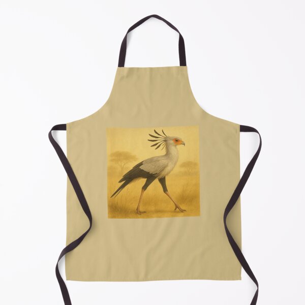 Item preview, Secretary Bird Wall Art – Savannah strider designed and sold by GeoWild Designs.