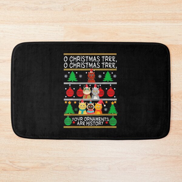 Item preview, Merry Catmas Funny Christmas Tree Cat Xmas Meow Christmas  designed and sold by WayTBeenkenArt.
