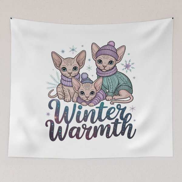 Item preview, Sphynx Winter Warmth designed and sold by J-CCreations.