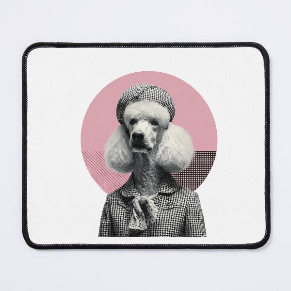 Item preview, Poodle as Bauhaus Style Art – Modern Geometric Pet Poster, Minimal Abstract Animal Decor, Bauhaus Dog Print for Pet & Art Lovers designed and sold by OzzFrequency.