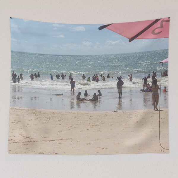 Item preview, Enjoying the beach on a Sunday designed and sold by felipequeiroz.