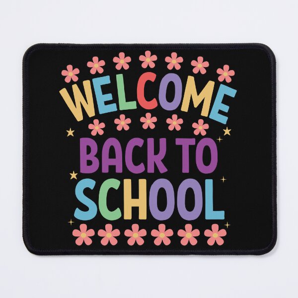 Item preview, Welcome back to school colorful design designed and sold by Think4Prints.
