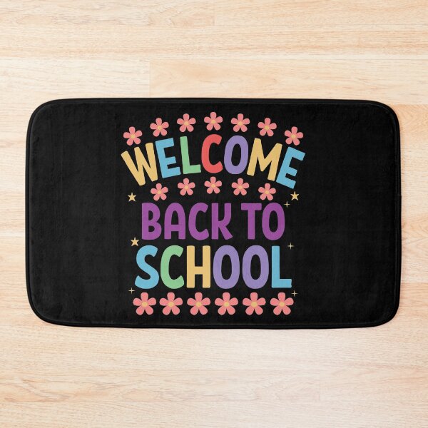 Item preview, Welcome back to school colorful design designed and sold by Think4Prints.