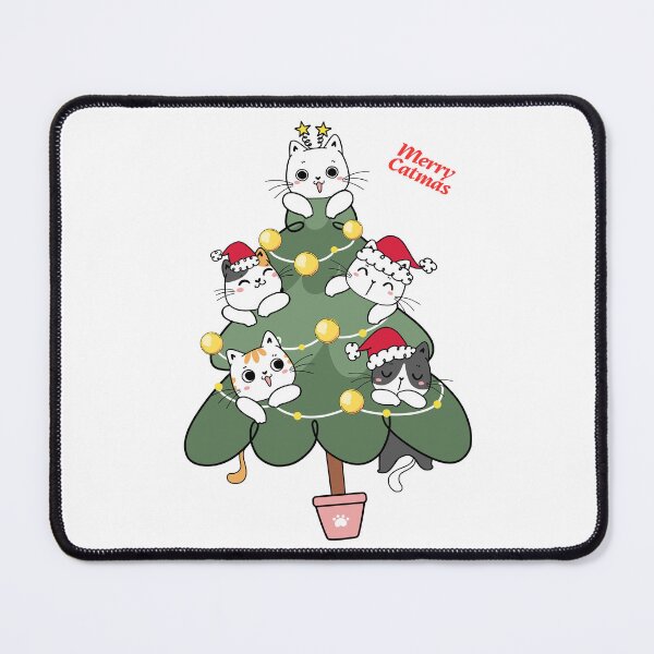 Item preview, Merry Catmas And Cats on the Christmas Tree. designed and sold by Dinasshop.