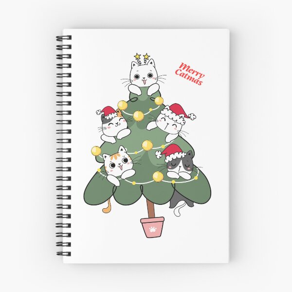 Item preview, Merry Catmas And Cats on the Christmas Tree. designed and sold by Dinasshop.