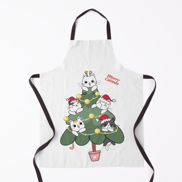 Item preview, Merry Catmas And Cats on the Christmas Tree. designed and sold by Dinasshop.