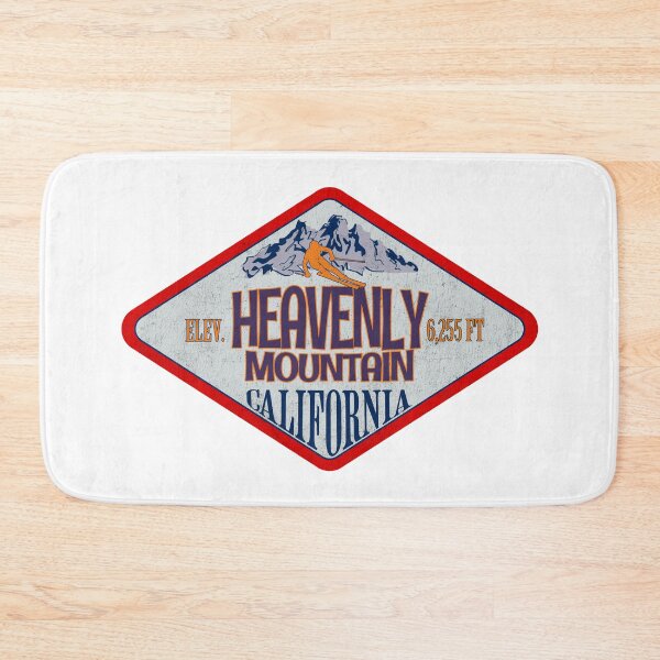 Item preview, Heavenly Mountain Ski Resort, California, Vintage skiing badge design designed and sold by Wanderful-roads.
