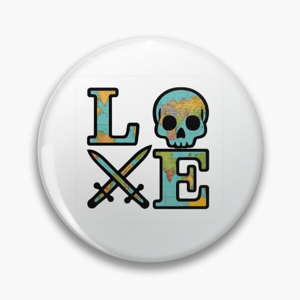 Item preview, Global Pirate Love designed and sold by HBK ACCESSORIES.