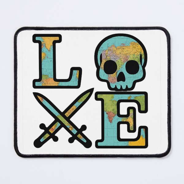 Item preview, Global Pirate Love designed and sold by HBK ACCESSORIES.