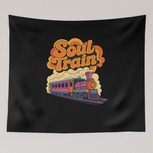 Item preview, ? Soul Train: Groovy 70s Funk Steam Engine Art ? designed and sold by LegendsOfLife37.