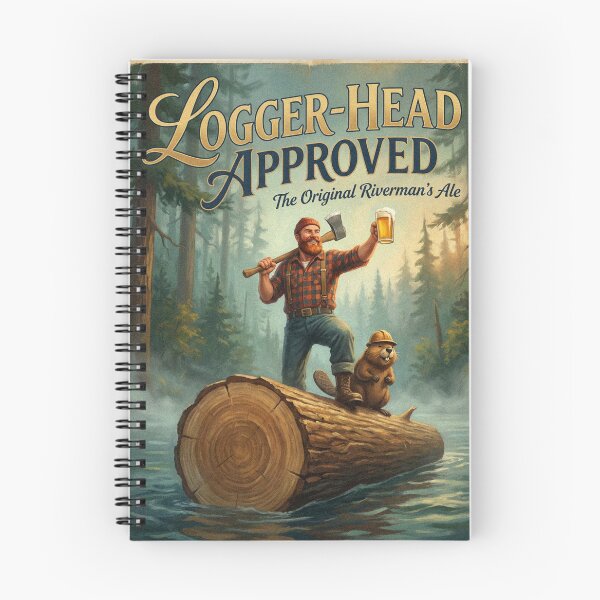 Item preview, Logger-Head Approved Pale Ale Vintage Retro Bar Poster designed and sold by Cozy-Old-Pub.