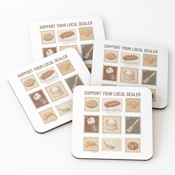 Item preview, Support Your Local Dealer - Funny Cookie or Bread Baker designed and sold by MS Pod Studio.