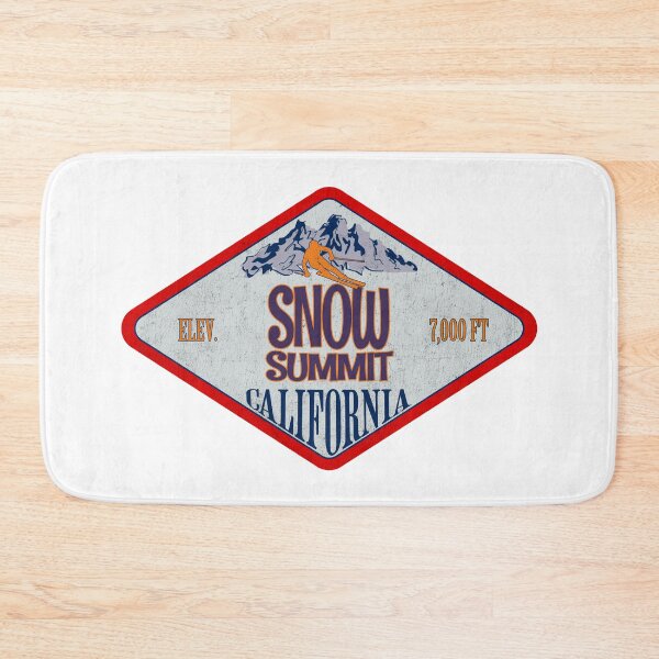 Item preview, Snow Summit Ski Resort, CaliforniaVintage skiing badge design designed and sold by Wanderful-roads.
