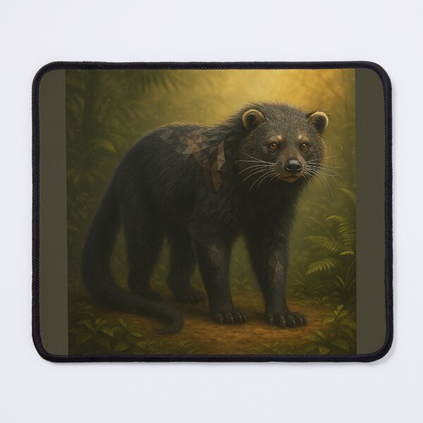 Item preview, Binturong Wall Art-Forest Shadow Wanderer designed and sold by GeoWild Designs.