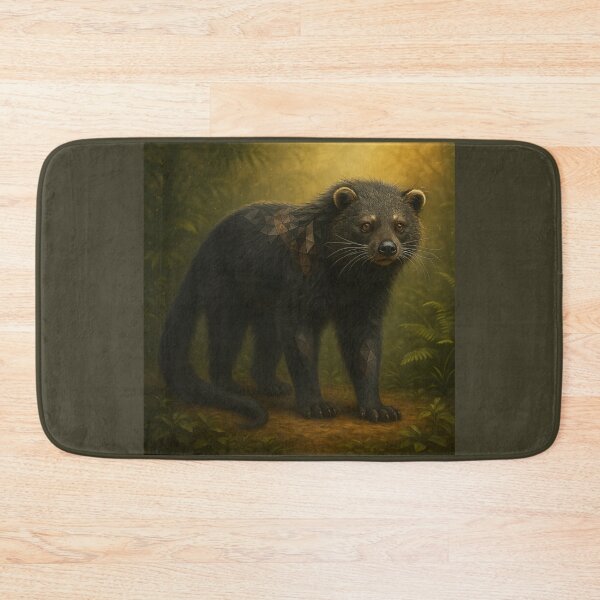Item preview, Binturong Wall Art-Forest Shadow Wanderer designed and sold by GeoWild Designs.