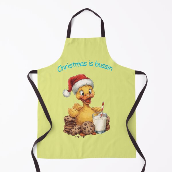 Item preview, Home Alone With Snacks – Christmas Is Bussin Funny Duck Parody Design designed and sold by zoocore.