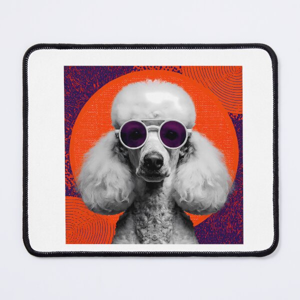 Item preview, Poodle as Bauhaus Style Art – Modern Geometric Pet Poster, Minimal Abstract Animal Decor, Bauhaus Dog Print for Pet & Art Lovers designed and sold by OzzFrequency.