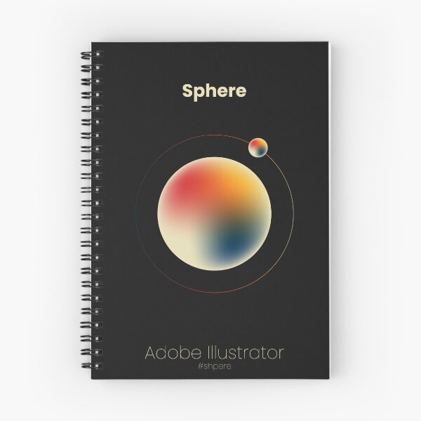 Item preview, Minimal Gradient Sphere | Abstract Planet Art Design designed and sold by SKYANIME75.