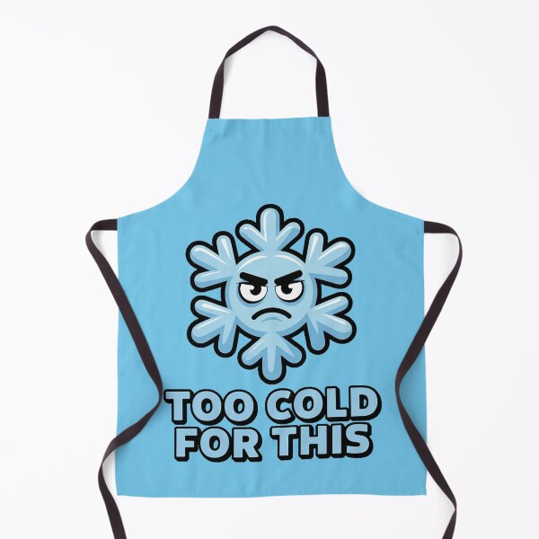 Item preview, Too Cold For This – Angry Snowflake designed and sold by DabrowskiDesign.